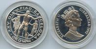 Gibraltar One Crown Silber G0059 - Speerwurf Olympia Barcelona -