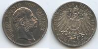 Deutsches Reich Sachsen 2 Mark Silber S0442 - Auf den Tod von König Georg 1902-1904 Saxony Germany Empire -