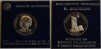Italien Virgilio Provinz Mantua Silbermedaille GS604 - Publio Virgilio Marone 19AC-1981 - Comune di Virgilio Andes -