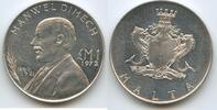 Malta 1 Pound GS1109 - Manwel Dimech 1860-1921 -
