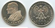 Polen 1000 Zlotych H0508 - Papstbesuch Johannes Paul II. - Visit of Pope John Paul II. Poland -