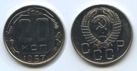 Russland Sowjetunion 20 Kopeken M#3142 - Stempelfrische Erhaltung