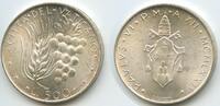 Vatikan Italien-Kirchenstaat 500 Lire Silber G1485 - Papst Paul VI. 1963-1978 Vatican City -