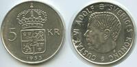 Schweden 5 Kronor Silber G2443 - Gustav VI. Adolf 1950-1973 Sweden -