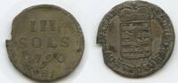 RDR Österreich Luxemburg 3 Sols G7730 - Leopold II. 1790-1792 Austria -