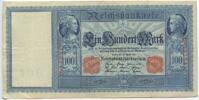 Deutsches Reich Kaiserreich 100 Mark GB359 - Reichsbanknote Banknote Paper Money Germany -