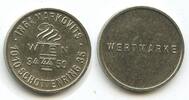 Österreich Wertmarke Jeton Token G8199 - Ing. FK Markovits Wien Schottenring Getränkemarke -