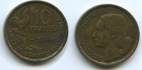 Frankreich 10 Francs G9235 - RAR Rooster Female head France -