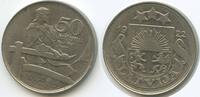 Lettland 50 Santimu G8455 - Segelboot Latvia Latvija -