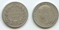 Niederlande Königreich 25 Cents Silber G0888 - Wilhelmina I. 1890-1948 Netherlands -