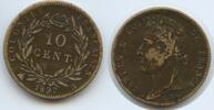 Martinique & Guadeloupe Französische Kolonien 10 Centimes G2664 - French Colonies Charles X. -