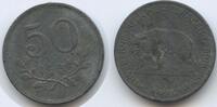 Österreich Berndorf 50 Heller Notgeld Token Coinage Austria G8952 - Bär Berndorfer Metallwarenfabrik Arthur Krupp AG -