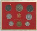 Vatikan Italien-Kirchenstaat Rom Offizieller Kursmünzensatz GN232 - Paul VI. 1963-1978 Original KMS Mint Set -