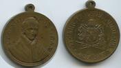 Vatikan Italien-Kirchenstaat Bronzemedaille M3744 - Papst Leo XIII. - Auf sein 50. Priesterjubiläum 1837-1887 -