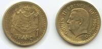 Monaco 1 Franc G3681 - Ludwig II. 1922-1949 Principality of Monaco -