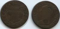 Frankreich Paris 5 Centimes G12425 - Dupré France Directoire -