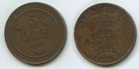 Schweden 5 Öre G15607 - Oscar II.1872-1907 Svergie Sweden -