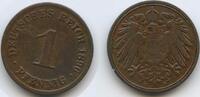 Deutsches Reich Kaiserreich 1 Pfennig G9556 - Wilhelm II. 1888-1918 Germany Empire -