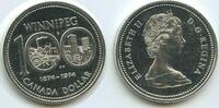 Kanada 1 Dollar Silber G6490 - 100th Anniversary of Winnipeg - Queen Elizabeth II. Canada -