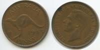 Australien One Penny G12308 - Känguru King George VI. 1936-1952 Australia -