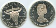 Kanada 1 Dollar Silber G0065 - Cattle Skull Proof Elisabeth II. 1952-2022 Canada -