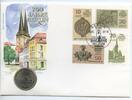 Deutsche Demokratische Republik 5 Mark GN685 - Numisbrief Nikolai Viertel Berlin DDR -