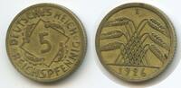 Deutsches Reich Kaiserreich 5 Reichspfennig G4827 - RAR Germany Weimar Republic -