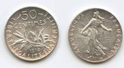 Frankreich 50 Centimes Silber M#8431 - France -