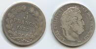 Frankreich 5 Francs Silber GS386 - Louis-Philippe I. 1830-1848 France -