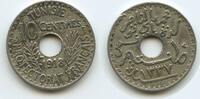 Tunesien Französisches Protektorat 10 Centimes G11522 - Muhammad al-Nasir Bey Tunisia -