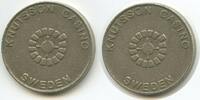 Schweden Wertmarke Spielmarke T561 - Knutsson Casino Gaming Token Sweden -