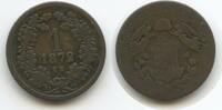 Ungarn Kaiserreich 1 Krajczar G14392 - Franz Joseph I. 1848-1916 Austria Hungary -