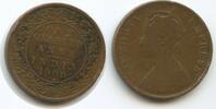 Indien Britisch Quarter Anna G11950 - Queen Victoria 1837-1901 India British -