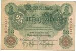 Deutsches Reich Kaiserreich 50 Mark GB323 - Reichsbanknote Banknote Germany Scarce Paper-Money -