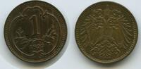 Österreich Kaiserreich 1 Heller G14951 - Franz Joseph I. 1848-1916 Austria -