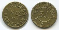 Großbritannien Great Britain United Kingdom One Drachm 3j M#6088 - P. Rogers & Co. Birmingham Apothecaries Weight -