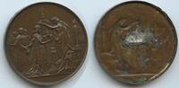 Österreich Kaiserreich Bronzemedaille einseitig GX631 - Krönung Krönungsmedaille RAR -