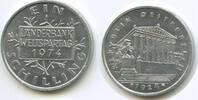Österreich Medaille 1 Schilling 1924 M524 - Länderbank Graz Weltspartag 1974 - Parlament -