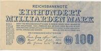 100 Milliarden Mark 1923 Deutsches Reich Weimar GB317 - Banknote Notgeld Paper Money Germany Bankfrische Erhaltung