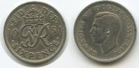 Großbritannien United Kingdom 6 Pence G2234 - King George VI. 1936-1952 Great Britain -