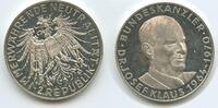 Österreich 2.Republik Silbermedaille M006 - Bundeskanzler Dr.Josef Klaus 1964-70 Immerwährende Neutralität -