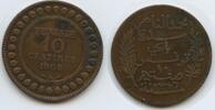 Tunesien 10 Centimes G0117 - Muhammad al-Nasir Bey Tunisia -
