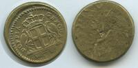 Italien Genua Münzgewicht Doppia Genova für 48 Lire M163 - Coin-Weight Münz-Gewicht 12,6 Gramm Italy Republic of Genoa -