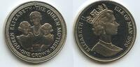 Insel Man - Isle of Man One Crown GS788 - 85th Anniversary of the Birth of the Queen Mother - Elizabeth II. -
