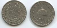 Ungarn Kaiserreich 20 Filler G4100 - Franz Joseph I.1848-1916 Hungary -