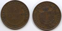 Italien Toskana 5 Centesimi G0912 - Provisional Government of Tuscany Vittorio Emanuele II. -