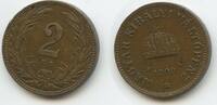 Ungarn Kaiserreich 2 Filler G4035 - Franz Joseph I. 1848-1916 -