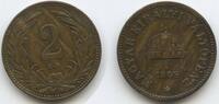 Österreich Ungarn Kaiserreich 2 Filler G4033 - Franz Joseph I. 1848-1916 Austria Hungary -