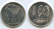 Brasilien 20 Cruzeiros 1972 GS516 - Independence - Unabhängigkeit Brazil Brésil Fast unzirkuiert