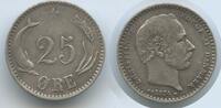 Dänemark 25 Öre G7412 - Denmark Silber Christian IX.1863-1906 -